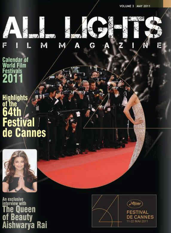 ALL LIGHTS magazine side cover  May 2011