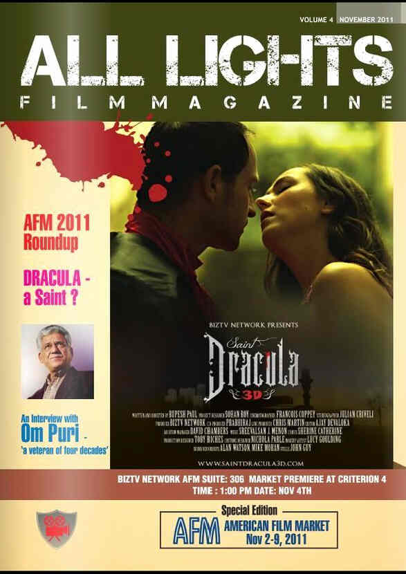 ALL LIGHTS magazine side cover  November 2011