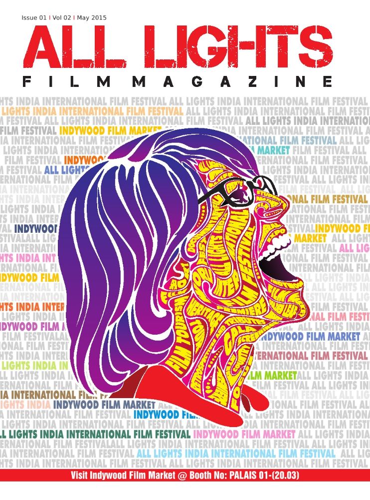 ALL LIGHTS magazine side cover  May 2015