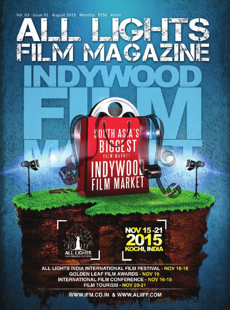 ALL LIGHTS magazine side cover  August 2015