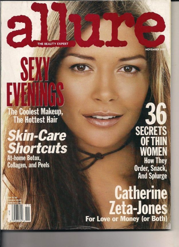 ALLURE USA magazine side cover  November 2003