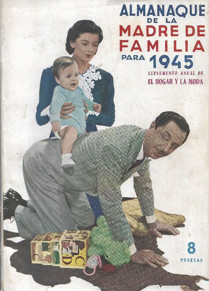 ALMANAQUE DE LA MADRE DE FAMILIA magazine cover   1945