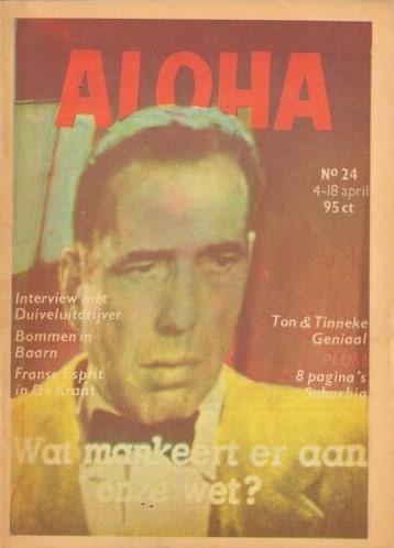 ALOHA magazine side cover Issue 24 4 April 1974