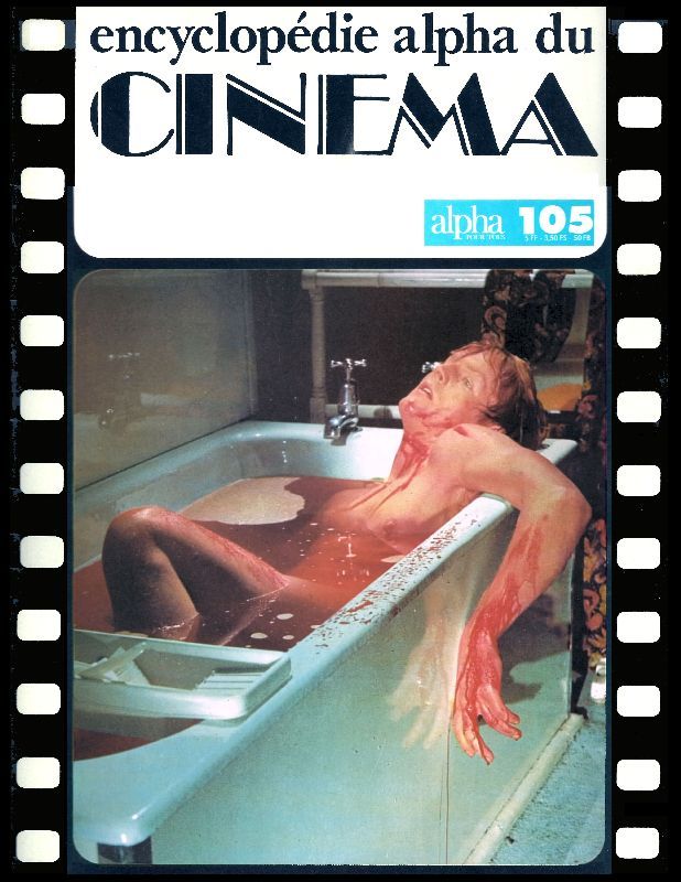 ENCYCLOPEDIE ALPHA DU CINEMA magazine cover Issue 105  1978