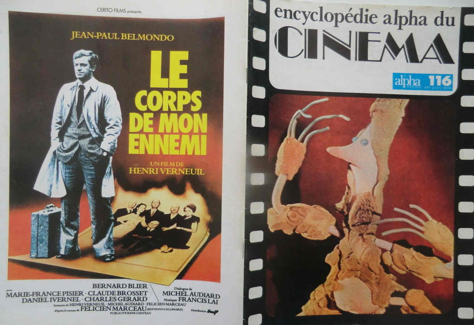 ENCYCLOPEDIE ALPHA DU CINEMA magazine cover Issue 116  1978