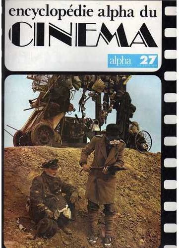 ENCYCLOPEDIE ALPHA DU CINEMA magazine cover Issue 27  1976