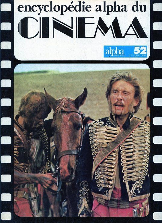 ENCYCLOPEDIE ALPHA DU CINEMA magazine cover Issue 52  1977