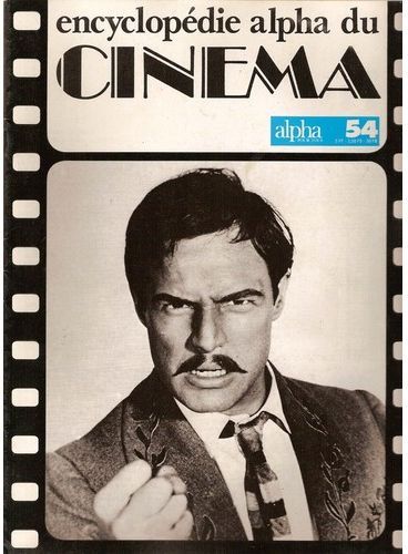 ENCYCLOPEDIE ALPHA DU CINEMA magazine cover Issue 54  1977
