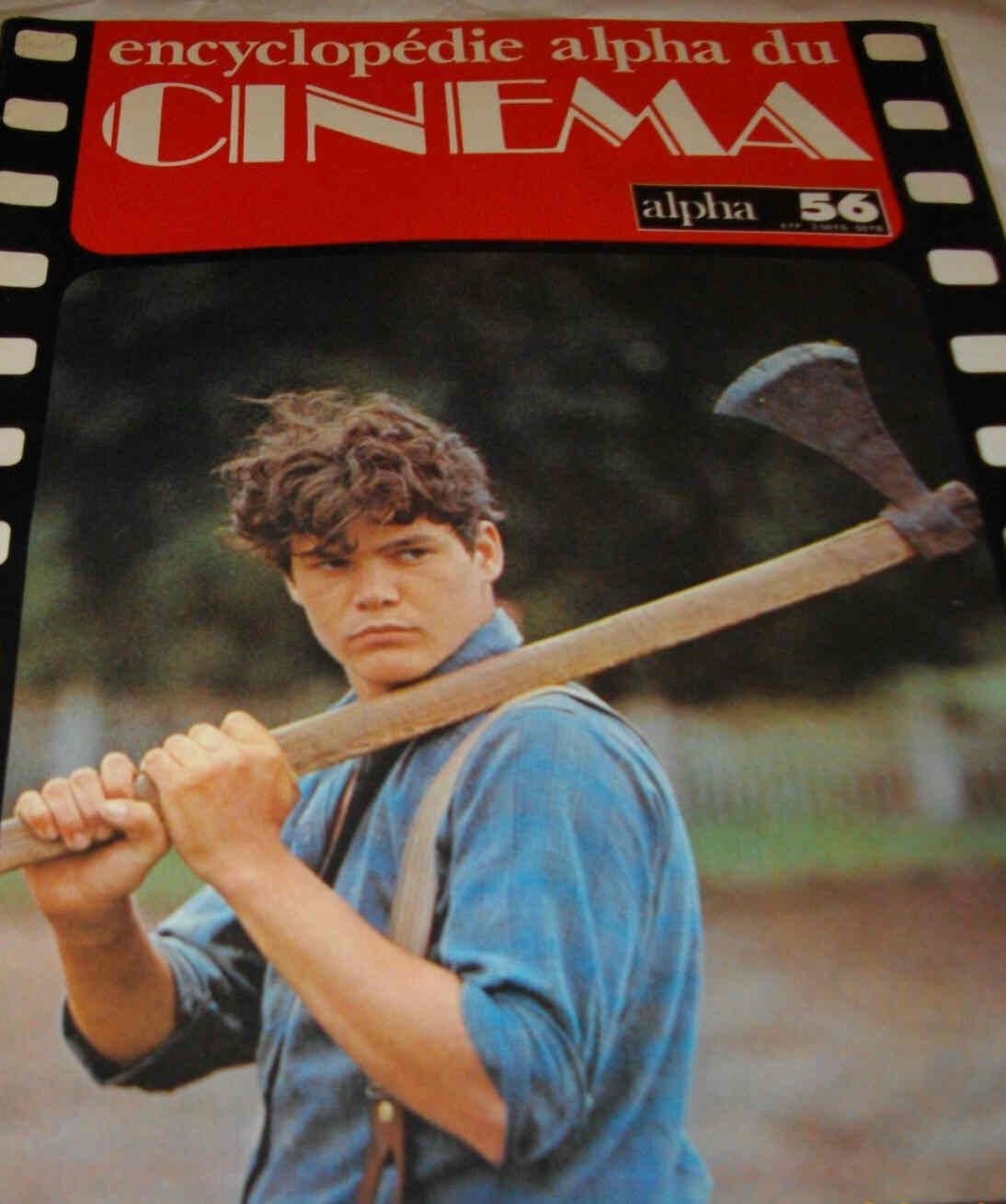 ENCYCLOPEDIE ALPHA DU CINEMA magazine cover Issue 56  1977