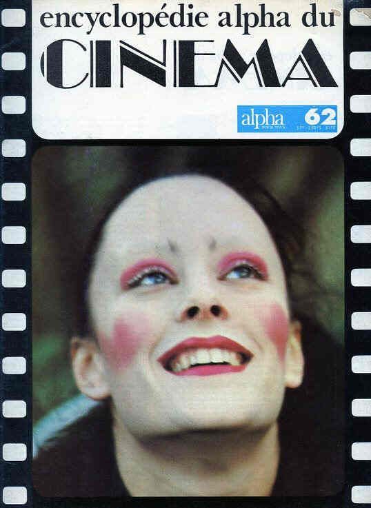 ENCYCLOPEDIE ALPHA DU CINEMA magazine cover Issue 62  1977