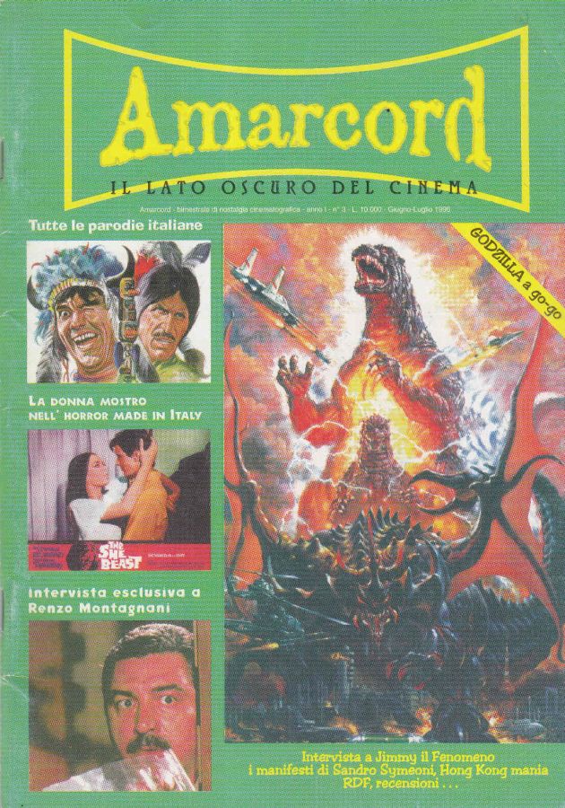 AMARCORD magazine cover Issue 3  1996