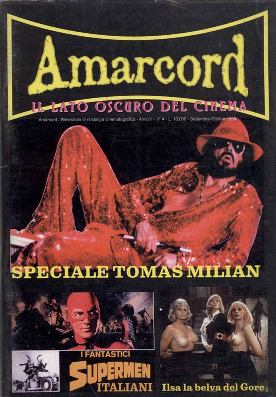 AMARCORD magazine cover Issue 4 September/October 1996