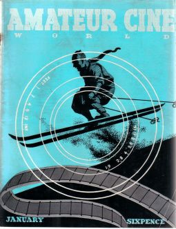 AMATEUR CINE WORLD magazine cover January 1938