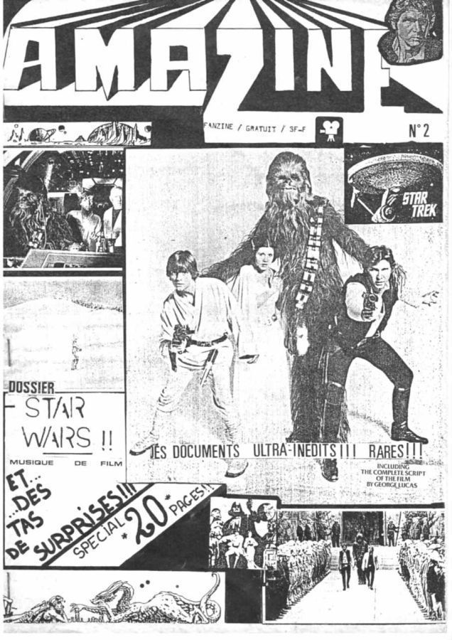 AMAZINE magazine side cover Issue 2   1988