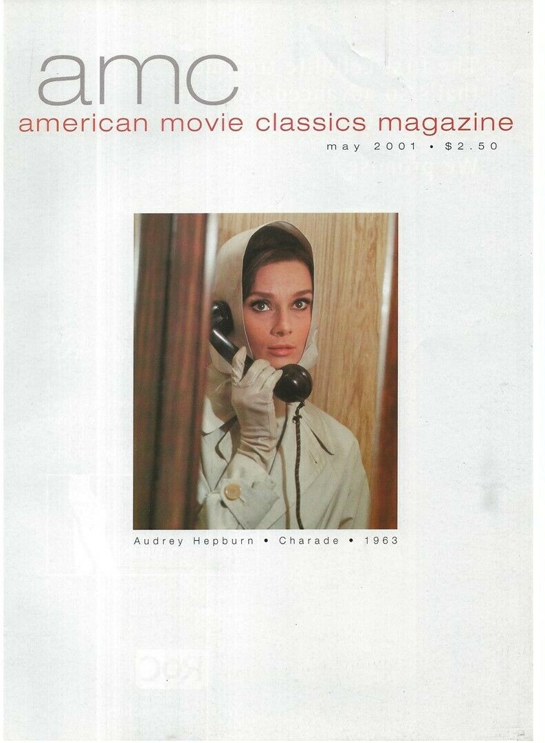 AMERICAN MOVIE CLASSICS magazine side cover Issue 156 May 2001