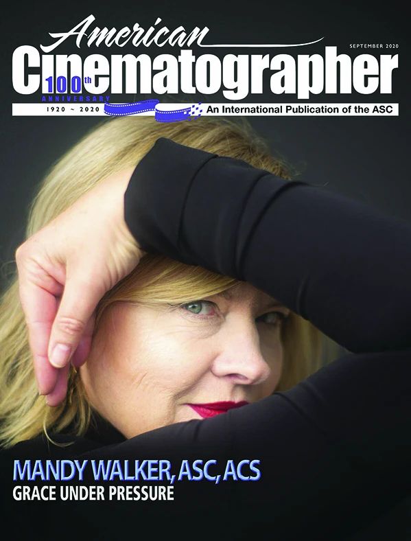 AMERICAN CINEMATOGRAPHER magazine cover  September 2020
