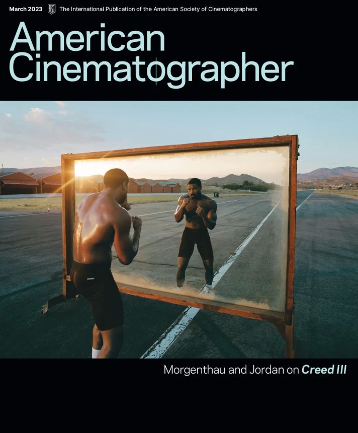 AMERICAN CINEMATOGRAPHER magazine cover  March 2023