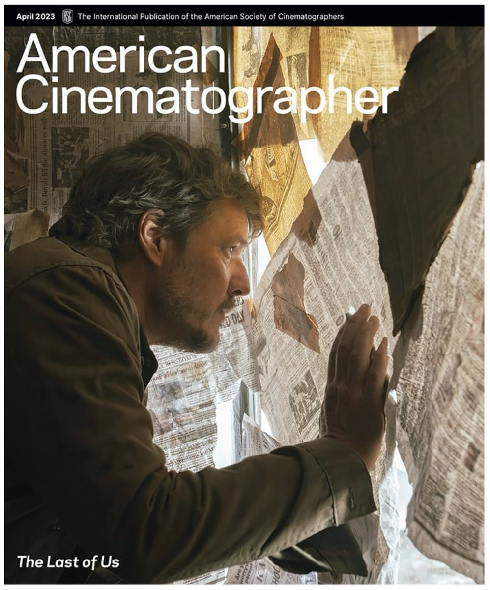 AMERICAN CINEMATOGRAPHER magazine cover  April 2023