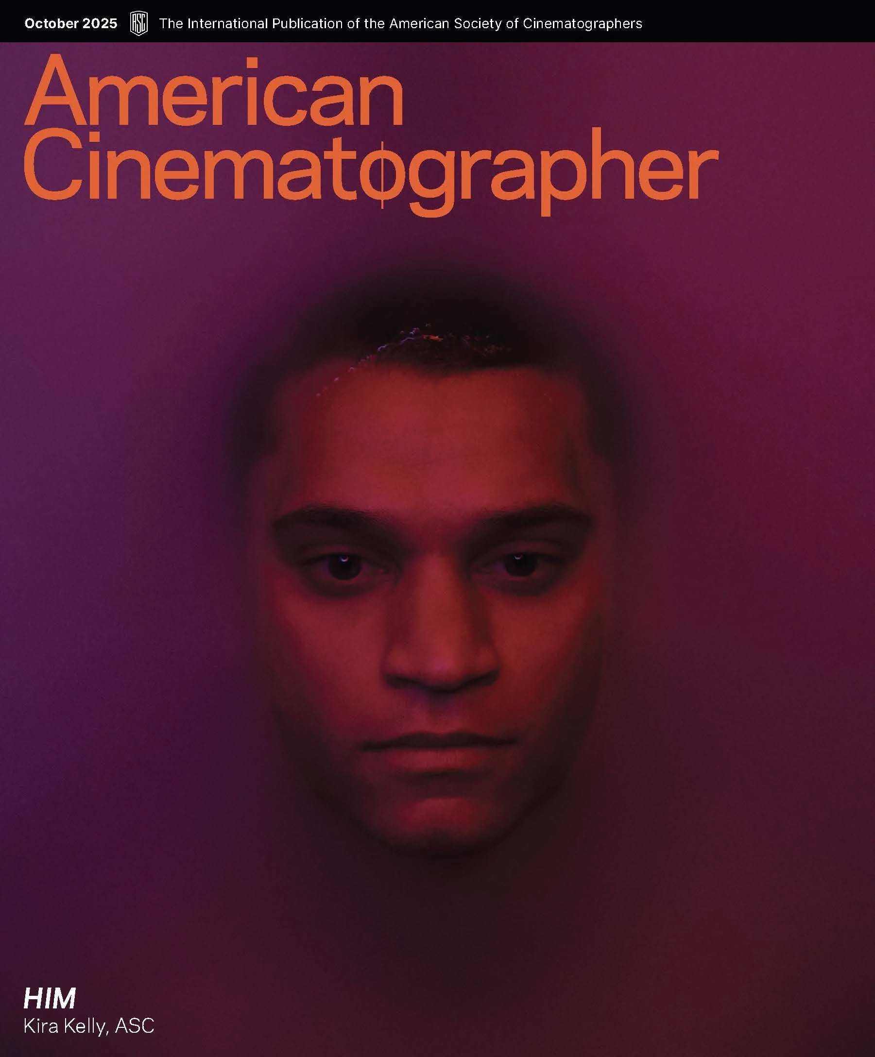 AMERICAN CINEMATOGRAPHER magazine cover  October 2025
