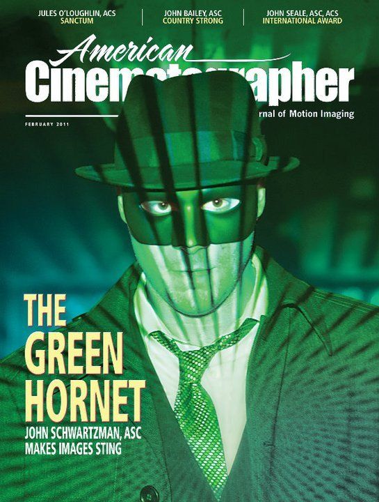 AMERICAN CINEMATOGRAPHER magazine cover Issue 1099 February - Vol. 93 #3 2011