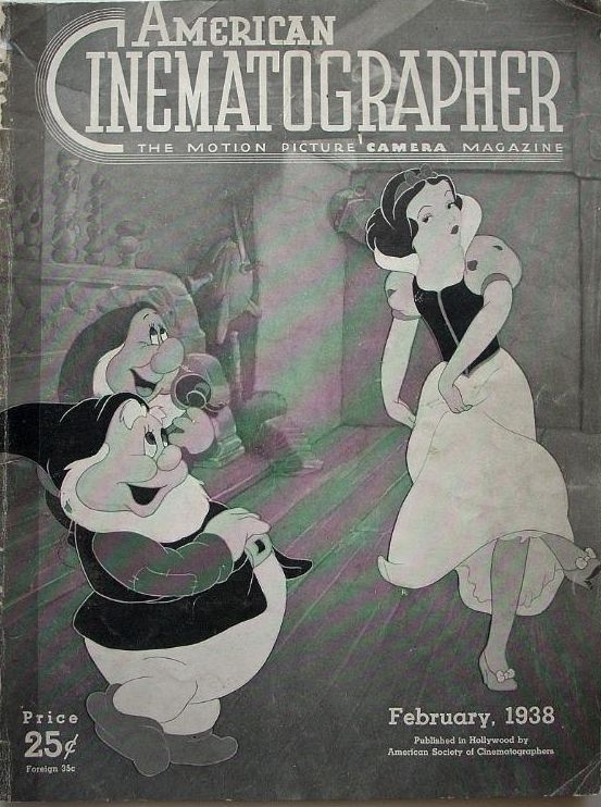 AMERICAN CINEMATOGRAPHER magazine cover Issue 224 February 1938