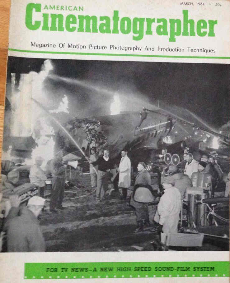 AMERICAN CINEMATOGRAPHER magazine cover Issue 537 March 1964