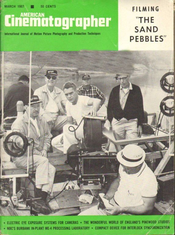 AMERICAN CINEMATOGRAPHER magazine cover Issue 573 March 1967