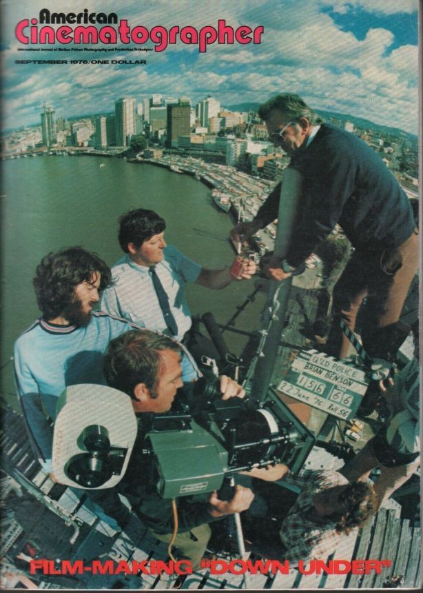 AMERICAN CINEMATOGRAPHER magazine cover Issue 687 September 1976