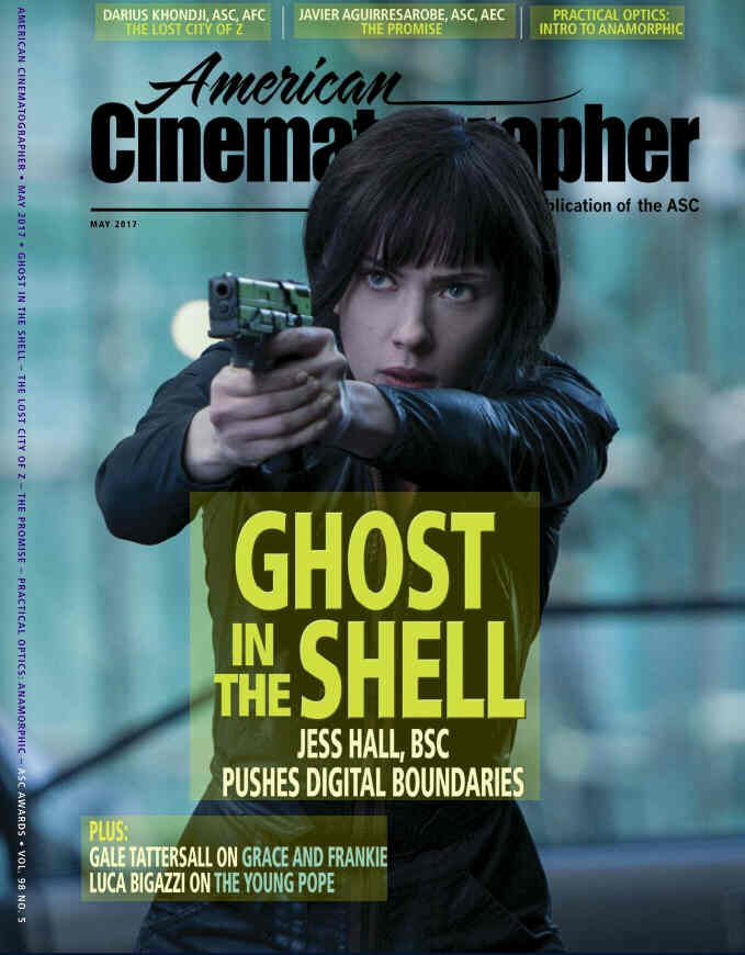 AMERICAN CINEMATOGRAPHER magazine cover May 2017
