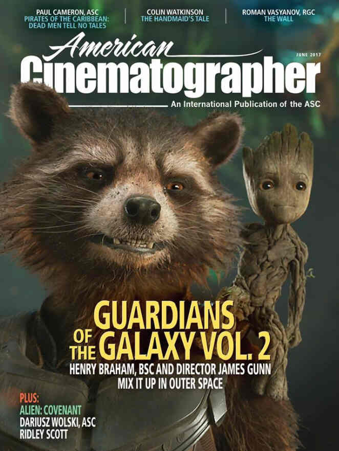 AMERICAN CINEMATOGRAPHER magazine cover June 2017