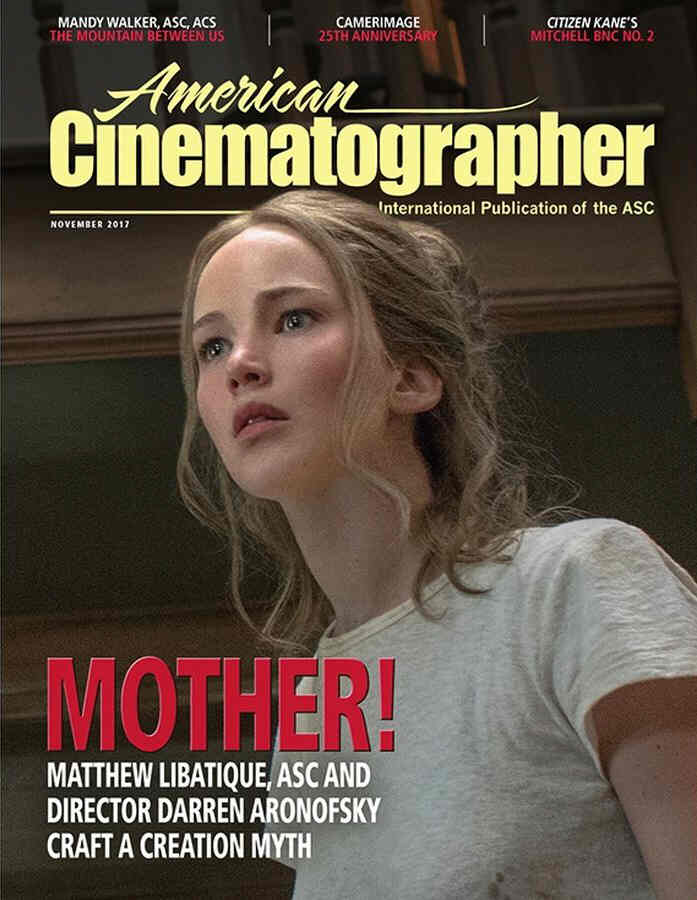AMERICAN CINEMATOGRAPHER magazine cover  November 2017