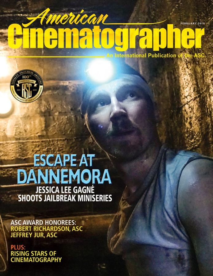 AMERICAN CINEMATOGRAPHER magazine cover  February 2019