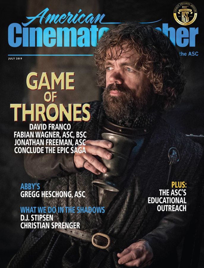 AMERICAN CINEMATOGRAPHER magazine cover  July 2019
