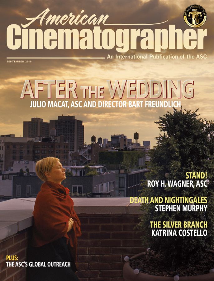 AMERICAN CINEMATOGRAPHER magazine cover  September 2019