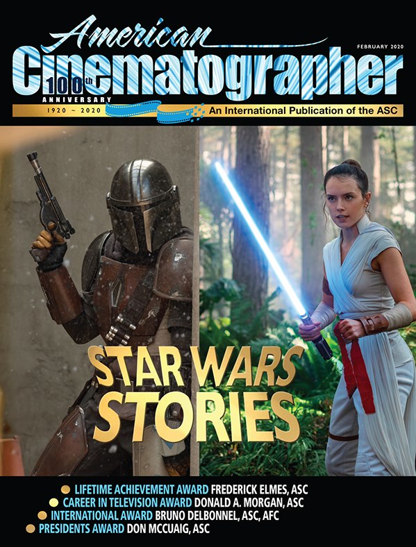 AMERICAN CINEMATOGRAPHER magazine cover  February 2020