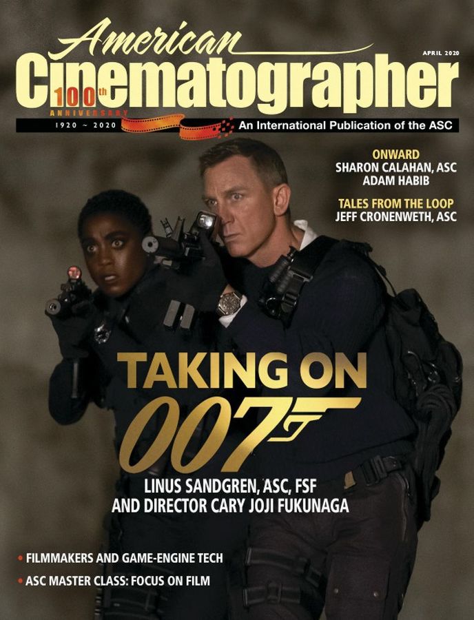 AMERICAN CINEMATOGRAPHER magazine cover  April 2020