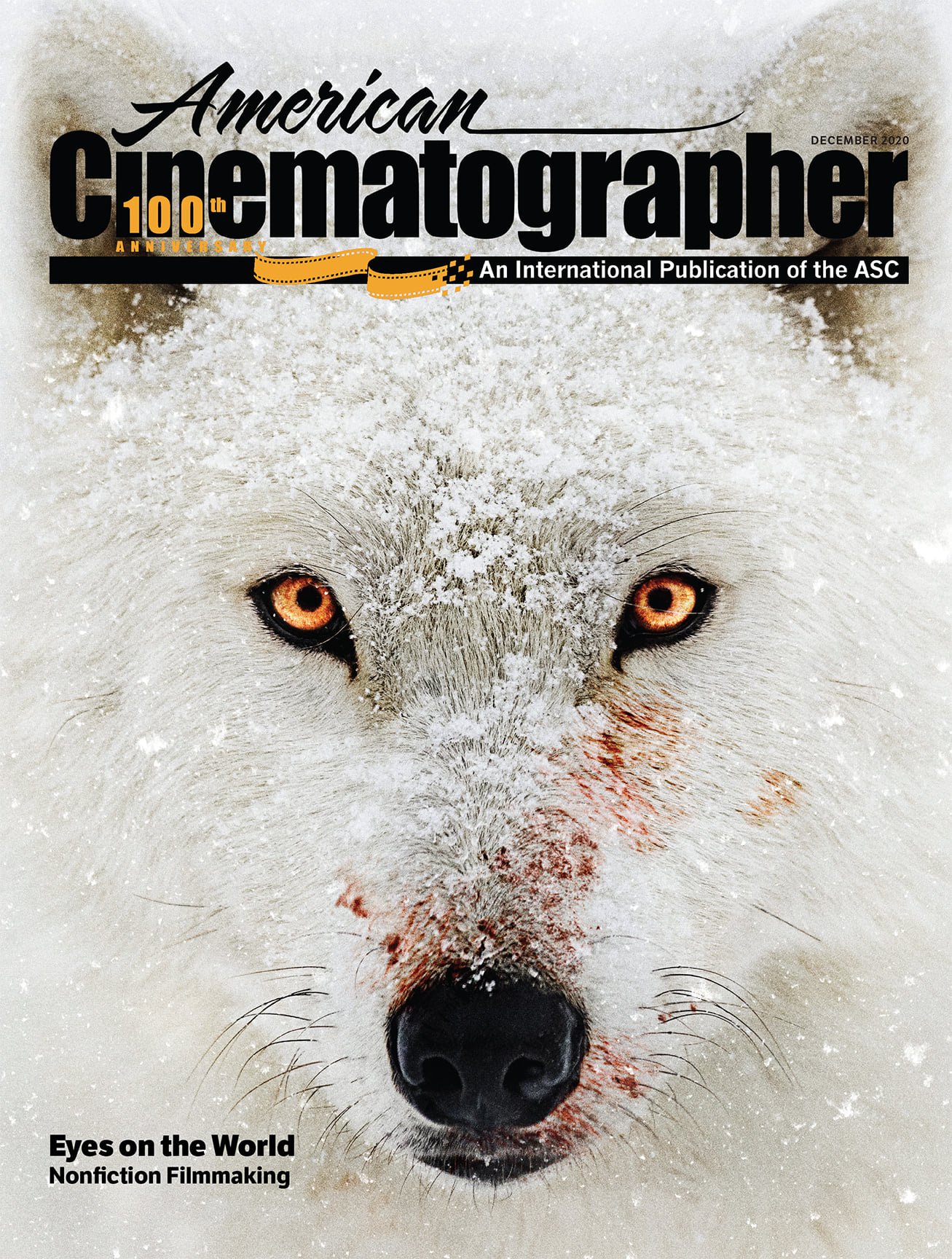 AMERICAN CINEMATOGRAPHER magazine cover  December 2020