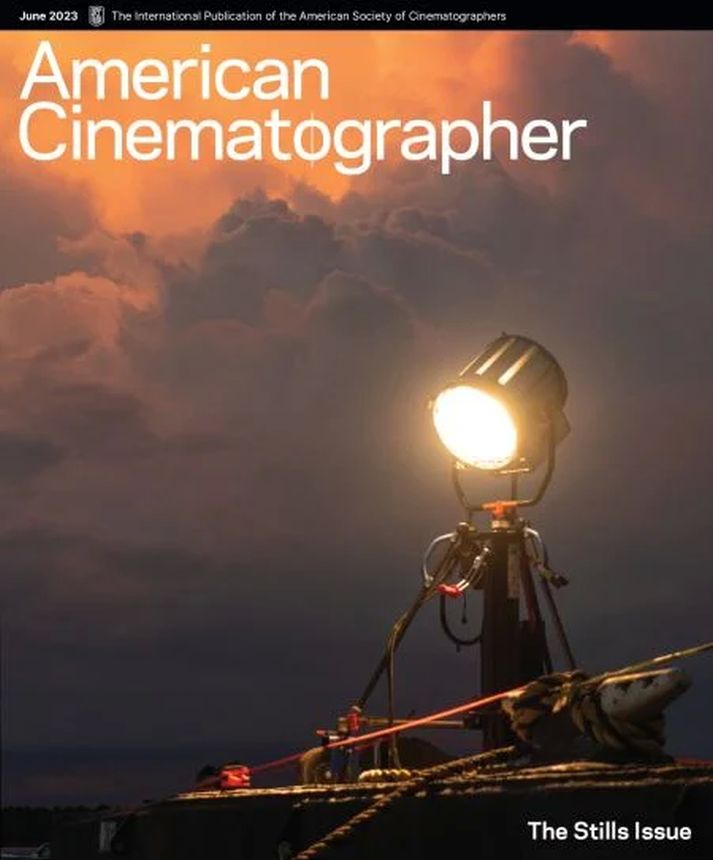 AMERICAN CINEMATOGRAPHER magazine cover  June 2023