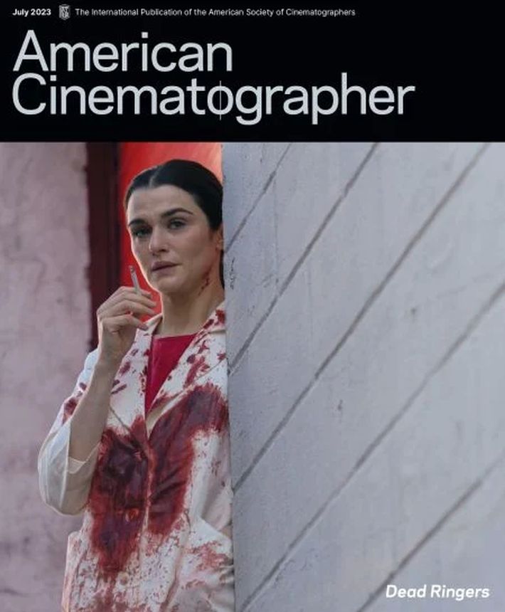 AMERICAN CINEMATOGRAPHER magazine cover  July 2023