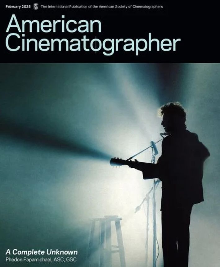AMERICAN CINEMATOGRAPHER magazine cover  February 2025