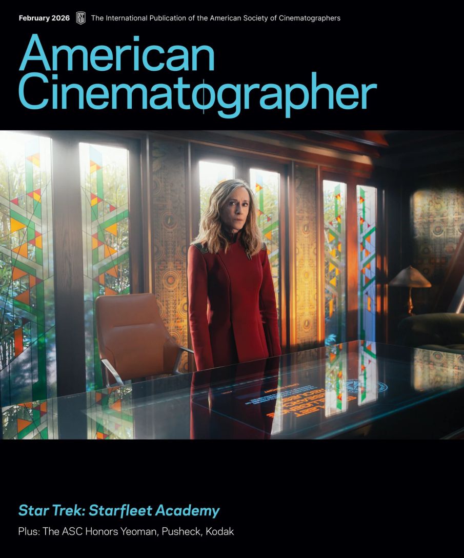 AMERICAN CINEMATOGRAPHER magazine cover  February 2026