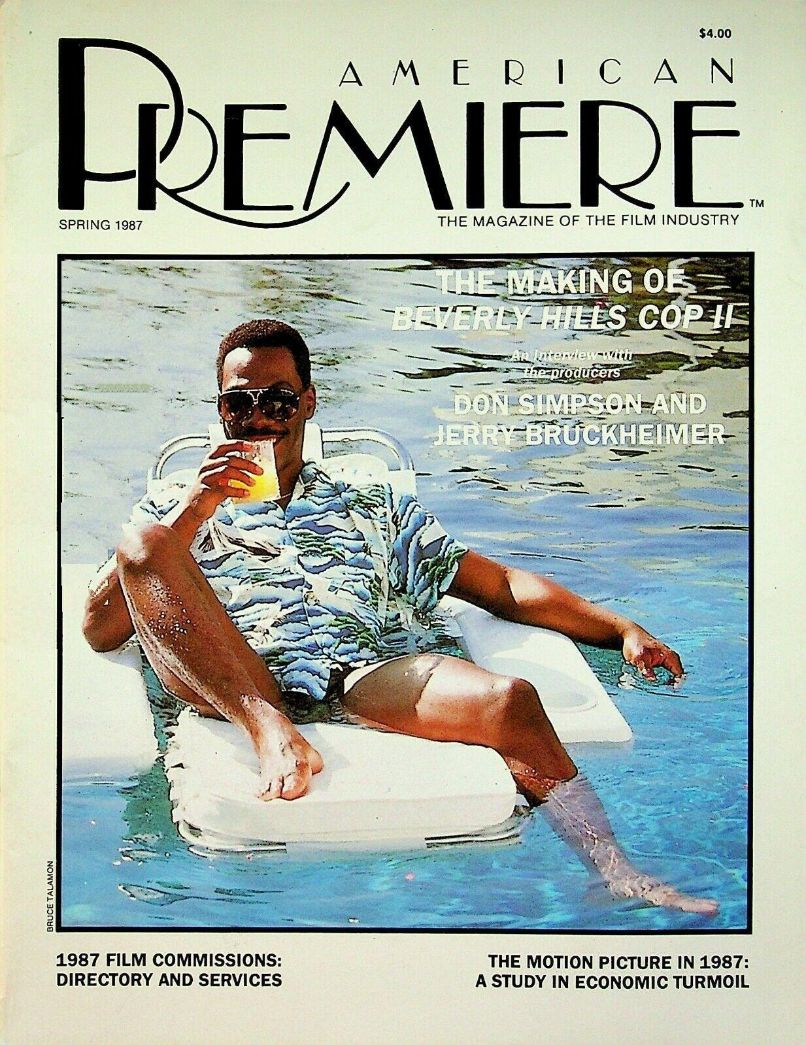 AMERICAN PREMIERE magazine cover Spring 1987