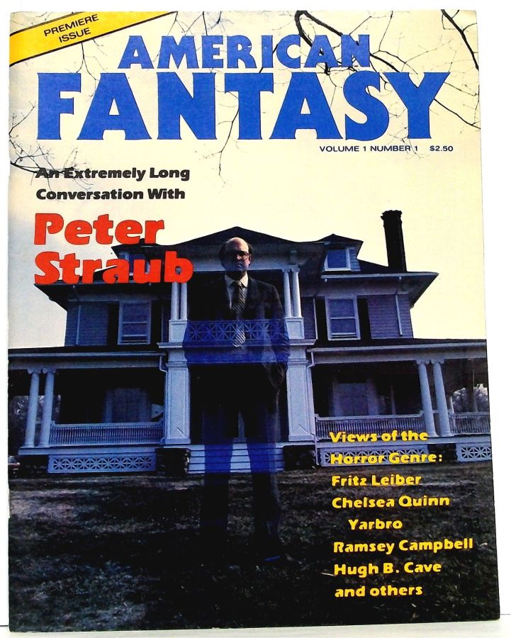 AMERICAN FANTASY magazine side cover Issue 1  February 1982
