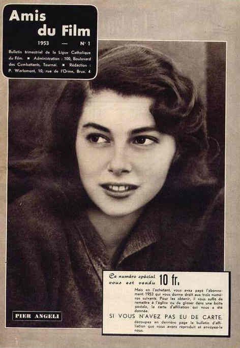 AMIS DU FILM magazine side cover Issue 1 January 1953