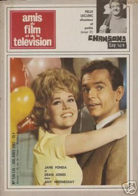 AMIS DU FILM magazine side cover Issue 134/135 July/August 1967