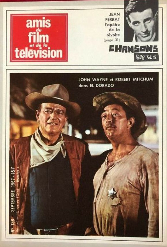 AMIS DU FILM magazine side cover Issue 136 September 1967
