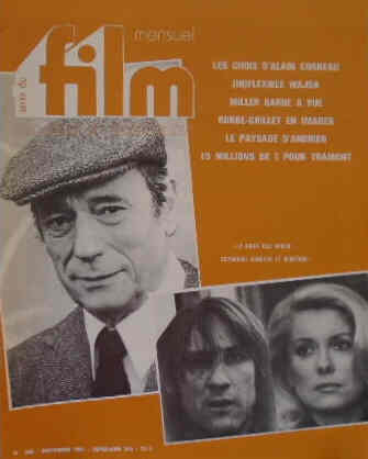 AMIS DU FILM magazine side cover Issue 304 September 1981