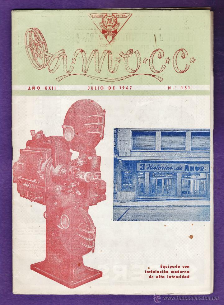 A.M.O.C.C. magazine side cover Issue 131  July 1967