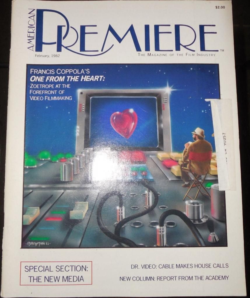 AMERICAN PREMIERE magazine cover February 1982