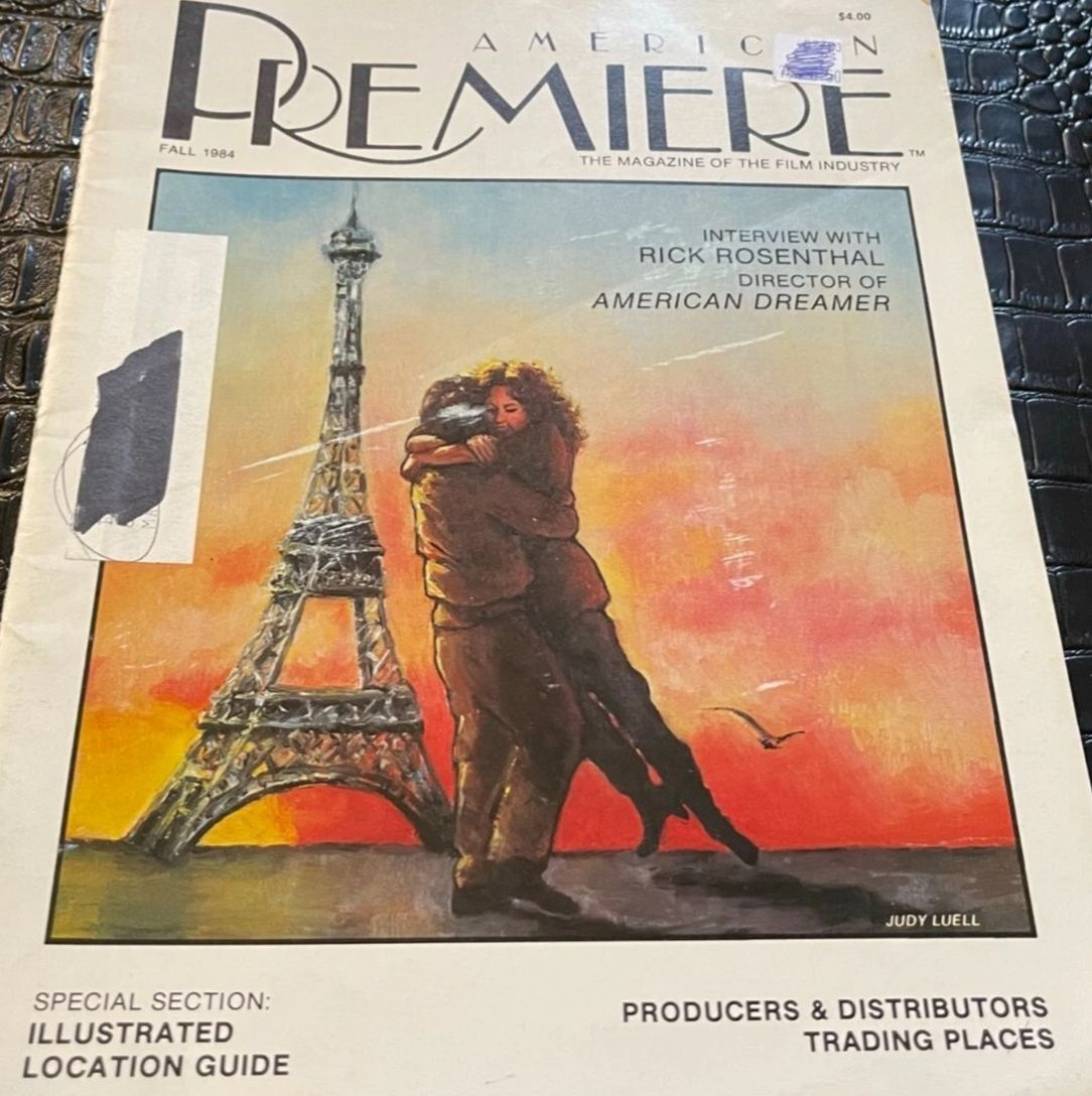 AMERICAN PREMIERE magazine cover Fall 1984